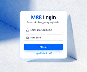 M88 Login - Antarmuka Pengguna yang Mudah