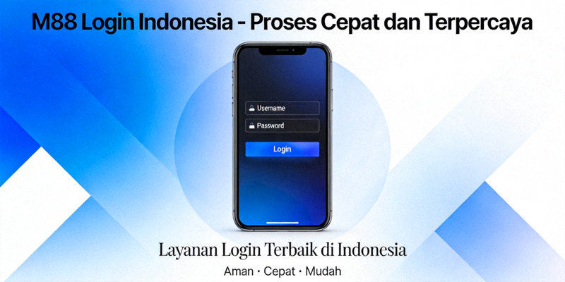 M88 Login Indonesia - Proses Cepat dan Terpercaya
